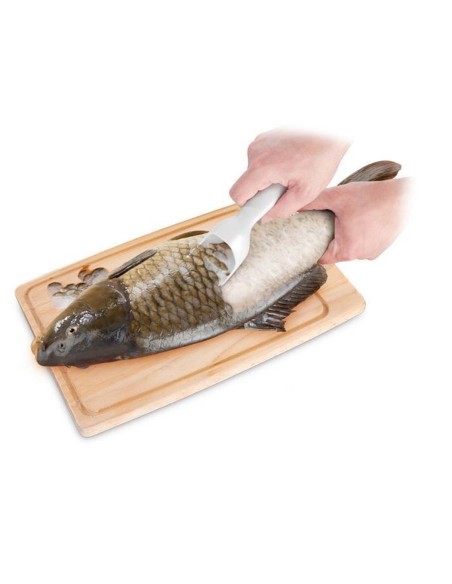 Squamatore Pesce Raschietto Desquamatore Con Vaschetta Di Raccolta Strumento per Rimuovere Le Squame di Pesce