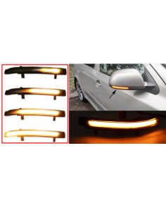 Kit Freccia Led Specchietto Retrovisore Dinamico Sequenziale Skoda Octavia 1Z3 1Z5 Superb 3T4 3T5 2