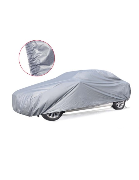 Telo Copriauto da Esterno Per Berline Misura S 400X160X120cm Impermeabile Antigraffio Resistente
