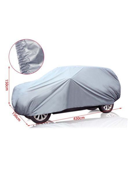 Telo Copriauto da Esterno Per SUV Misura S 430X150X150cm Impermeabile Antigraffio Resistente