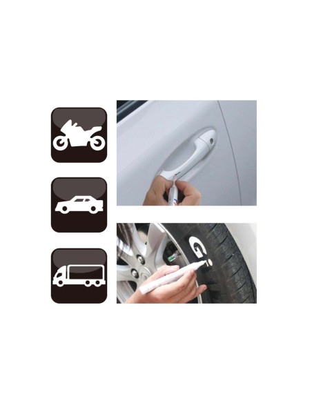 Penna Ritocco Carrozzeria Blu Cancella Graffi Leggeri