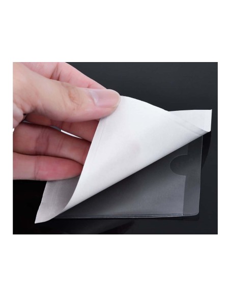 2 Pezzi Portabollo Auto Parabrezza Con Adesivo Porta Assicurazione Porta Permesso Parcheggio 11X8 cm