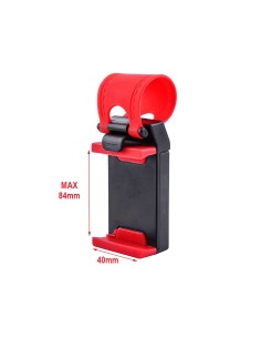 Porta Cellulare Volante Auto Supporto Telefono Universale Per Smartphone Con Larghezza Fino a 84mm 2
