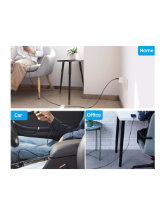 Cavo USB USB C 3A 1,5M Carica Veloce Nero 2