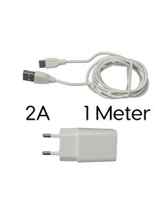 Caricabatterie Con Cavo USB C 5V 2A Ricarica Veloce Per Smartphone Android 2
