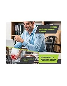 Supporto Schiena Sedia Ufficio Schienale Per Auto 2