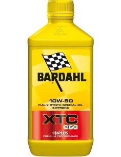 BARDAHL Moto XTC C60 10W50 Lubrificanti Olio Motore Moto 4 Tempi 1 LT