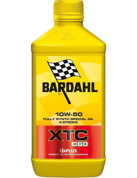 BARDAHL Moto XTC C60 10W50 Lubrificanti Olio Motore Moto 4 Tempi 1 LT