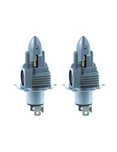 Lampada Full Led H4 12V 30W Bianco 6000K 3000/3000LM 360 Gradi Canbus Slim Con Ventola