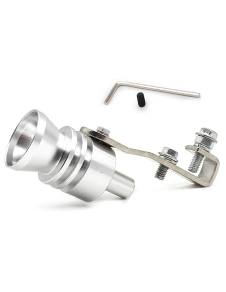 Fischietto Marmitta Auto Effetto Turbo Sound Size S Per Terminali Di Scarico Da 32mm A 43mm