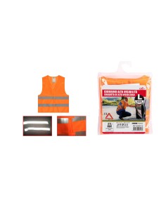 Gilet Catarifrangente Arancione Taglia L