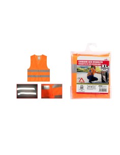 Gilet Catarifrangente Arancione Taglia XL 2