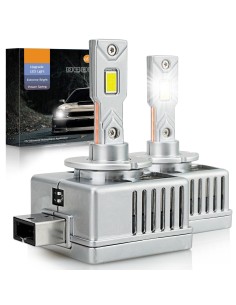 Kit Full Led Premium D3S D3R 80W 6000K 12000 Lumen 100% Canbus Piu Luminoso