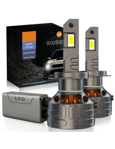 Kit Full Led Premium H7 80W 12V 24V 6000K 18000 Lumen 100% Canbus Piu Luminoso