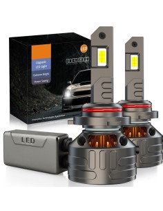 Kit Full Led Premium HB3 9005 HB4 9006 12V 24V 6000K 18000 Lumen 100% Canbus Piu Luminoso