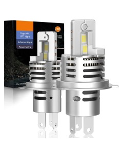Kit Full Led Compatto H4 12V 45W 8000 Lumen Canbus All In One IP65 Dissipazione a Ventola