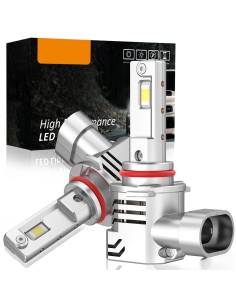 Kit Full Led Compatto HB3 HB4 12V 45W 8000 Lumen Canbus All In One IP65 Dissipazione a Ventola