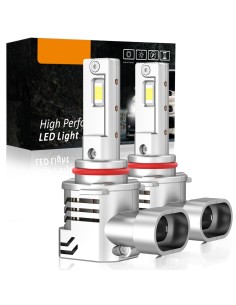 Kit Full Led Compatto HB3 HB4 12V 45W 8000 Lumen Canbus All In One IP65 Dissipazione a Ventola 2