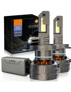 Kit Full Led Premium H4 80W 12V 24V 6000K 18000 Lumen 100% Canbus Piu Luminoso