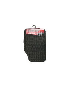 Kit Tappetini Auto In Gomma Universale Anteriori 68X44cm Posteriori 42X34cm 2