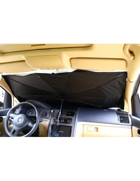 Ombrello Parasole Auto per Parabrezza Taglia Piccola 125X65 cm