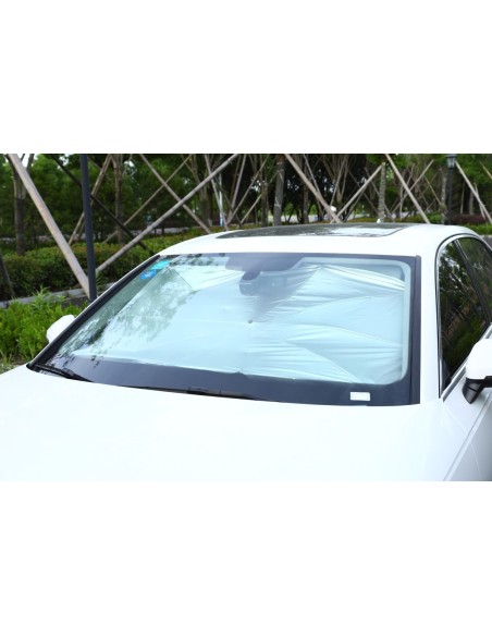 Ombrello Parasole Auto per Parabrezza Taglia Piccola 125X65 cm