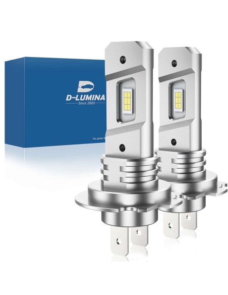 Kit Full Led Compatto H7 12V 45W 6000 Lumen Canbus All In One IP65 Senza Ventola