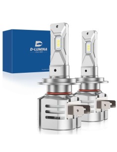 Kit Full Led Compatto H7 12V 45W 8000 Lumen Canbus All In One IP67 Dissipazione a Ventola