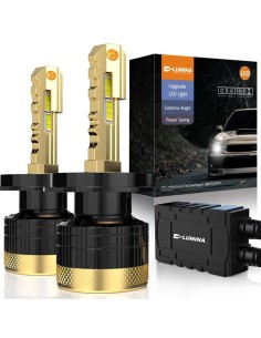 Kit Full Led Golden Key H4 120W 12000 Lumen 12V 6500K IP68 4 Volte Piu Luminoso