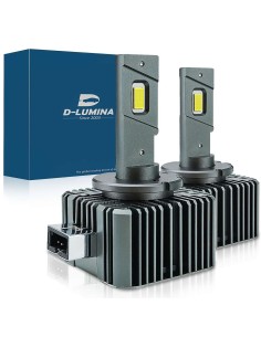 Kit Full Led Ultra Mini D3S D3R 70W 6000K 13000 Lumen 4 Volte Piu Luminoso Rispetto Xenon