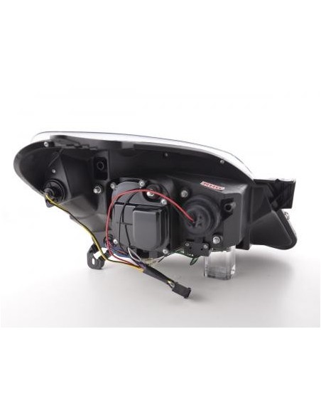 Faro Daylight LED DRL look Opel Astra H 04-10 cromato per veicoli con guida a destra