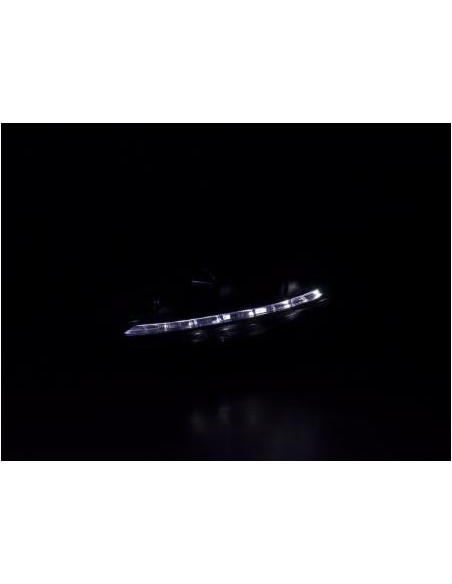 Daylight faro LED DRL look Ford Fiesta 08-12 nero