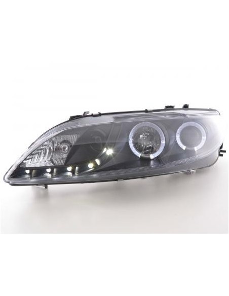 Daylight faro LED DRL look Mazda 6 berlina 02-07 nero