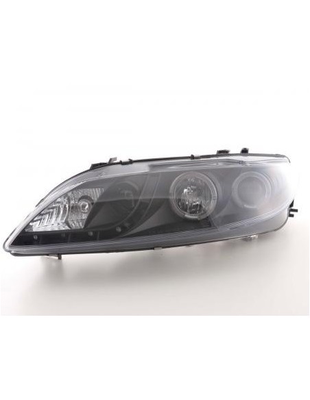Daylight faro LED DRL look Mazda 6 berlina 02-07 nero