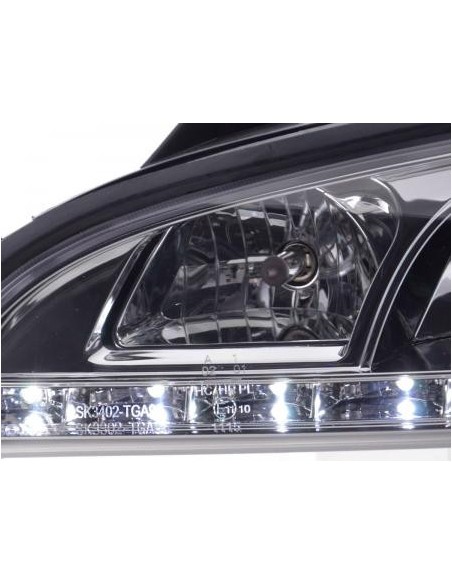 Daylight faro LED DRL look Opel Tigra 95-03 cromato
