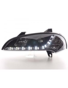 Daylight faro LED DRL look Opel Tigra 95-03 nero 2