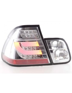 Fanali posteriori a LED BMW 3er E46 Limo 98-01 cromati