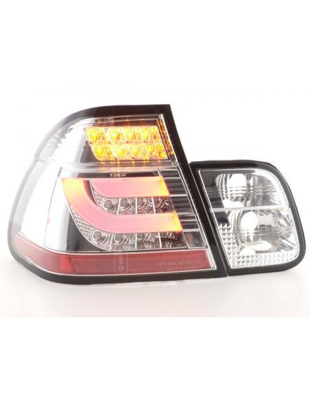 Fanali posteriori a LED BMW 3er E46 Limo 98-01 cromati