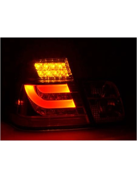 Fanali posteriori a LED BMW 3er E46 Limo 98-01 cromati