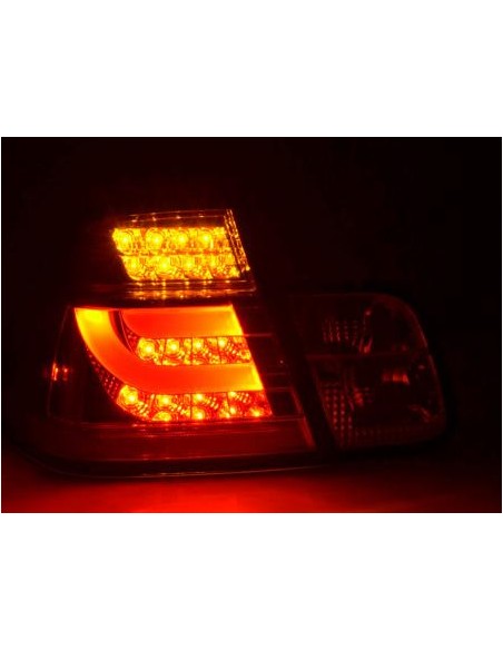 Fanali posteriori a LED BMW 3er E46 Limo 98-01 cromati
