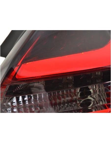 Fanali posteriori a LED Ford Focus 3 hatchback 11-14 rosso / fumo