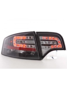 Fanali posteriori a LED set Audi A4 berlina tipo 8E 04-07 nero 2