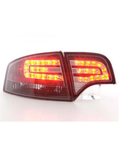 Fanali posteriori a LED set Audi A4 berlina tipo 8E 04-07 nero