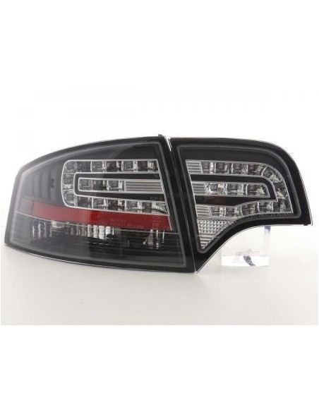 Fanali posteriori a LED set Audi A4 berlina tipo 8E 04-07 nero