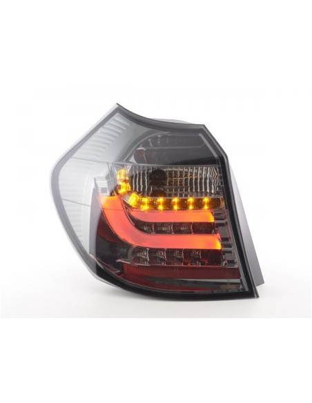Fanali posteriori a LED set BMW Serie 1 E87 / E81 3/5 porte. 07-11 nero