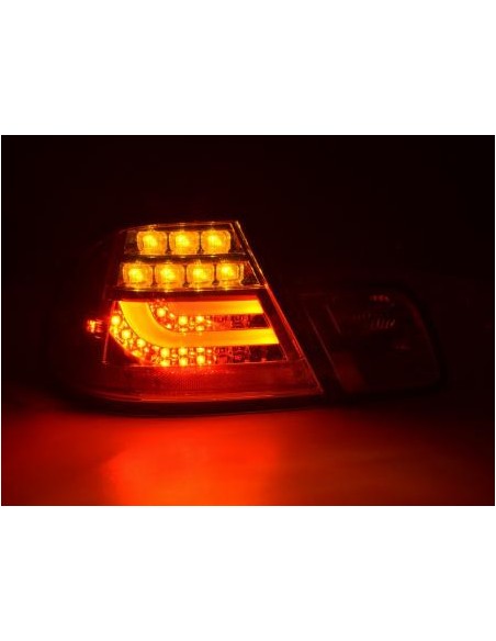 Fanali posteriori a LED set BMW Serie 3 E46 Coupé 99-03 cromato