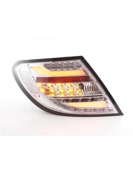 Fanali posteriori a LED set Mercedes Classe C W204 07-11 cromato