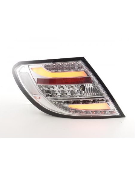 Fanali posteriori a LED set Mercedes Classe C W204 07-11 cromato