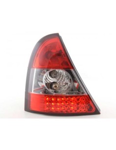 Fanali posteriori a LED set Renault Clio tipo B 98-01 trasparente / rosso