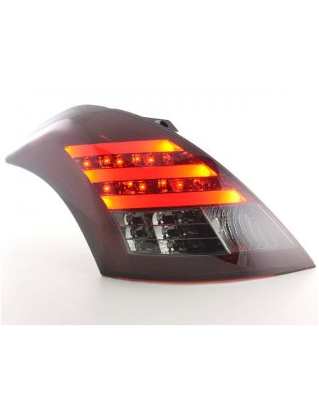 Fanali posteriori a LED set Suzuki Swift 2011- rosso / nero
